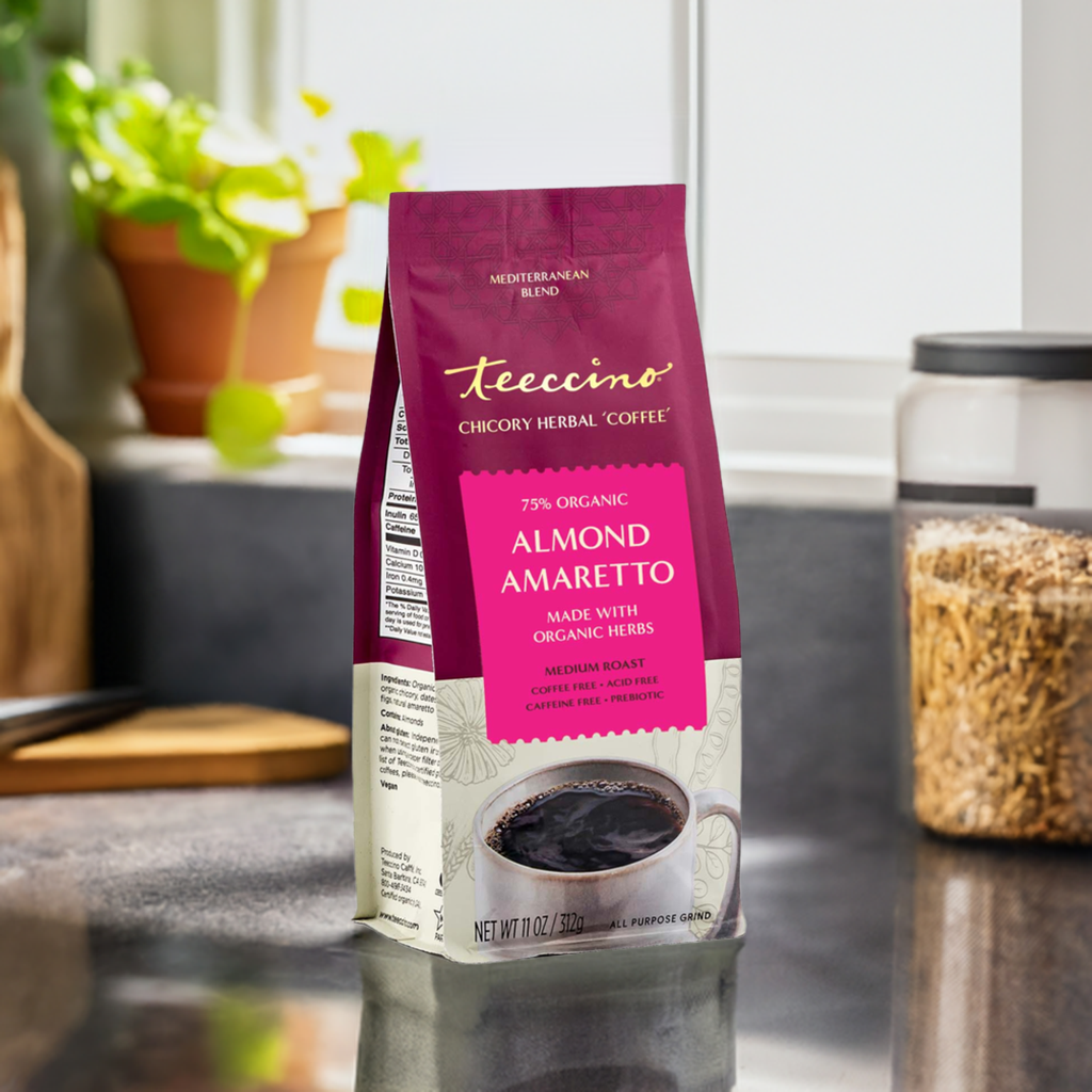 Almond Amaretto Chicory Herbal Coffee